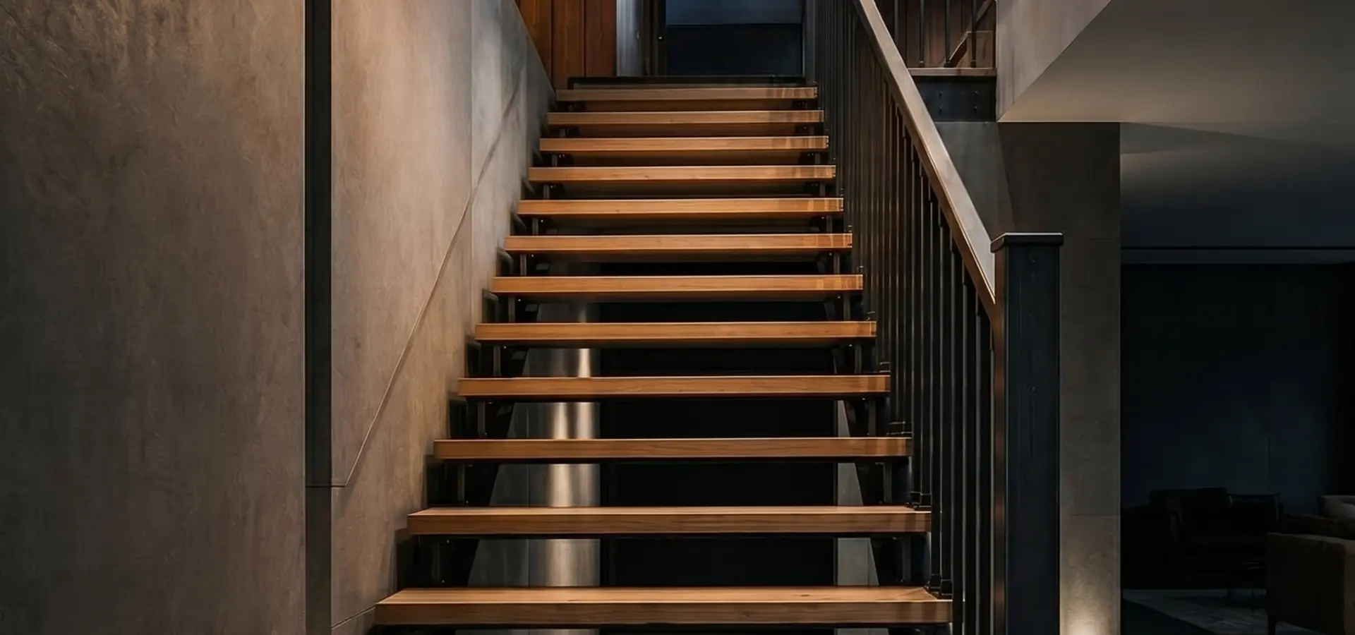 Completed Meta Structures staircase system