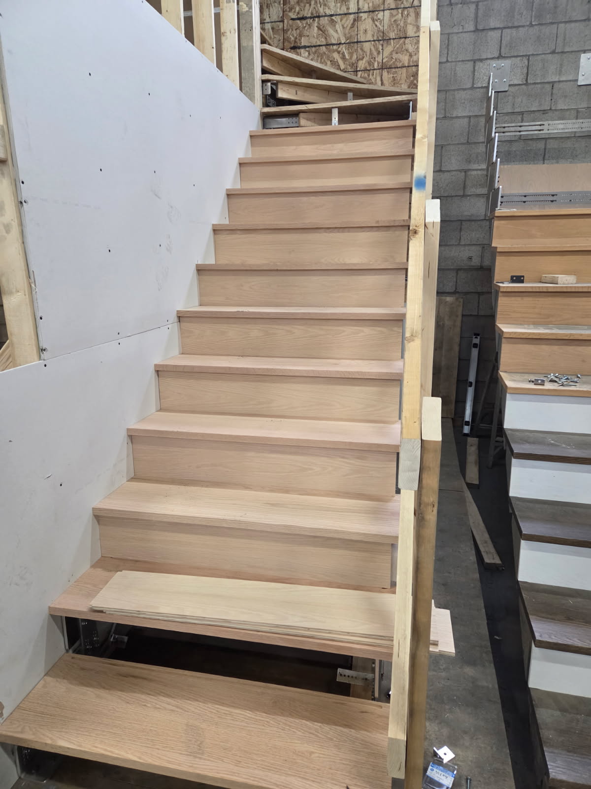 Modular staircase installation by Meta Structures